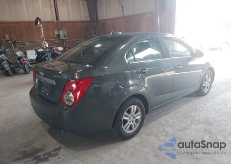 2016 Chevrolet Sonic Lt Auto из США, поврежденный, VIN 1G1JC5SH0G4170981